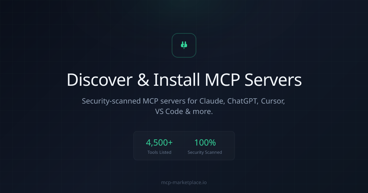 MCP Marketplace